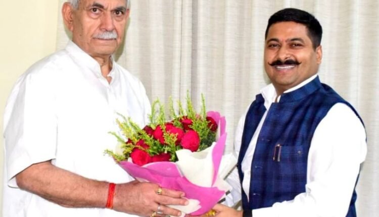 Gaurav Calls on LG Manoj Sinha – Urges Tourism Boost in Jammu, hails reopening of 12 tourist spots