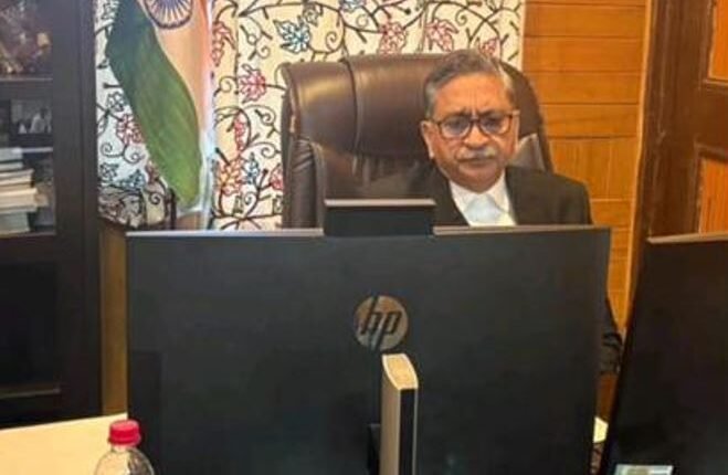 Justice Sanjeev Kumar makes history, holds High Court Division Bench proceedings from Gurez virtually