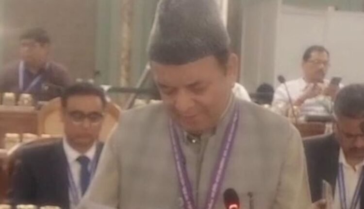 Speaker Abdul Rahim Rather attends 11th CPA India Region Conference at Bengaluru