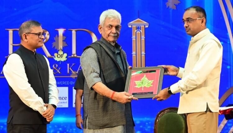 LG Sinha Felicitates Army, Police, NDRF, SDRF, NGOs for Exemplary Service During Natural Calamity