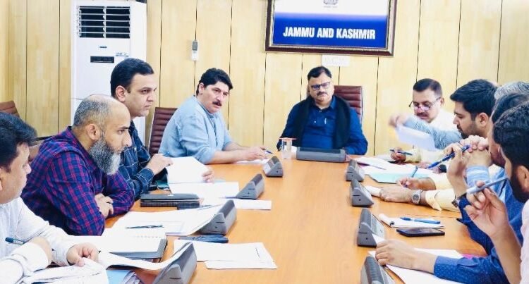 Rana reviews Water Supply and Irrigation issues in Sonawari