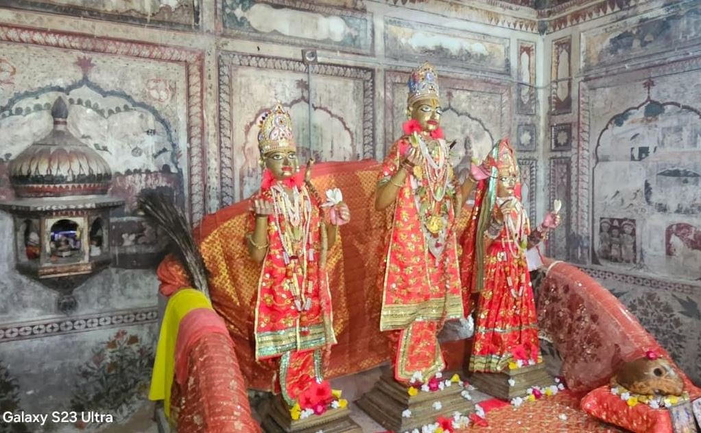 M.K. Ajatshatru Singh, Ranvijay inspect damages at Sui Simbli Temple due to recent flash floods