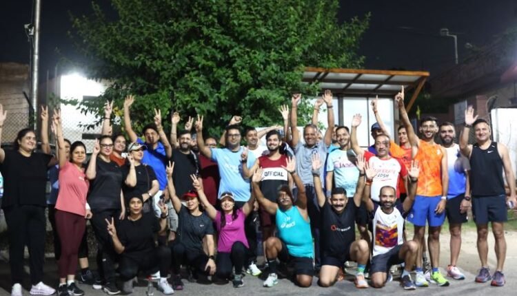 FICCI FLO JKL Hosts Promo Run for Half Marathon 3.0 RUN4HEALTH in Collaboration with J&K Police