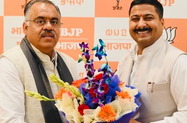 Gaurav Gupta Calls on Tarun Chugh Ji – Discusses PM Modi Ji’s Vision of Viksit Bharat, Swadeshi Appeal, and India’s Rising Global Stature