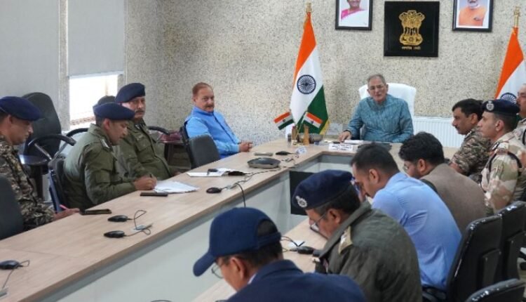 LG Kavinder Gupta chairs Law & Order Review Meeting; Asks officials to remain vigilant, responsive, people-friendly approach