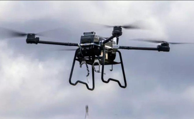 Pakistani Drone Spotted Along IB in J&K’s Samba, Security Forces Conduct Search