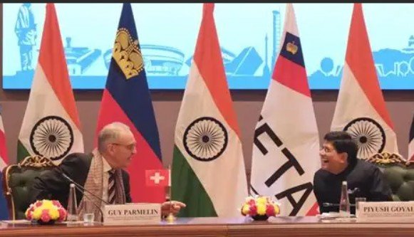 India–EFTA Trade Pact Set to Unlock $100 Billion Investment and Create 1 Million Jobs