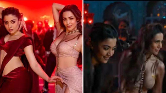 Malaika Arora and Rashmika Mandanna Sizzle in ‘Poison Baby’ from Thamma