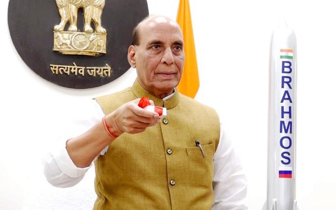 Rajnath Singh Flags Off First Batch of Indigenous BrahMos Missiles, Witnesses Virtual Strike