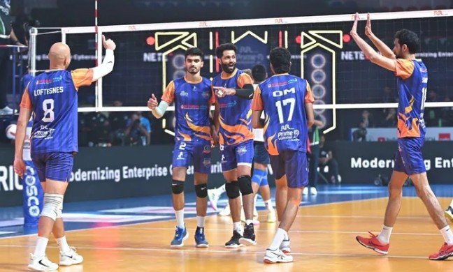 PVL 2025: Mumbai Meteors Storm Into Final With Convincing Win Over Goa Guardians