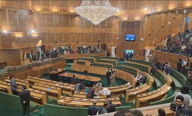 Uproar in J&K Assembly After Adjournment Motion on Disaster Losses Rejected