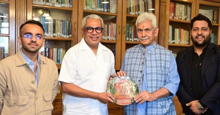 UIBC–UC Chairman Faizal Kottikollon Calls on J&K Lieutenant Governor