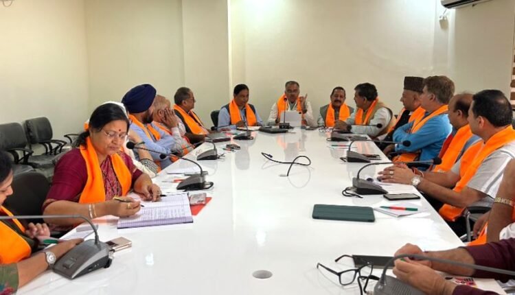 BJP Core Committee meets to review organizational, political, and public outreach initiatives in J&K