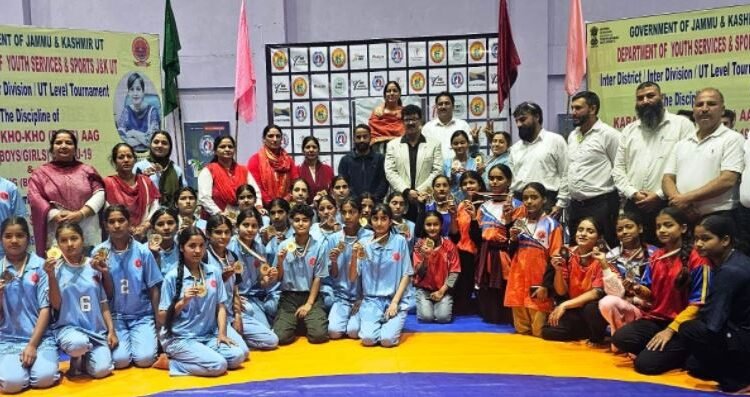UT level Wrestling Tournament at Doda:  District Jammu shines with 17 Gold medals