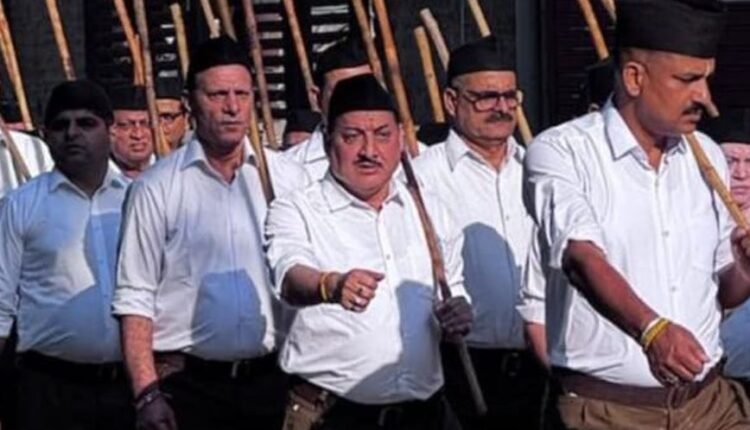 RSS Mookherjee Nagar holds Vijayadashami Route March marking 100 years of dedicated service to nation