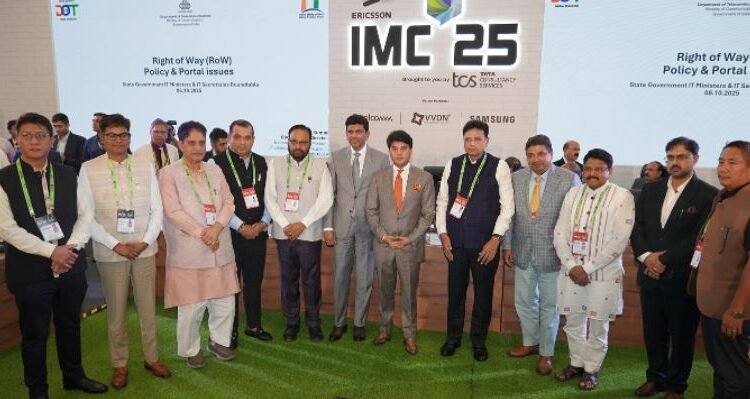 Satish Sharma unveils vision for connected, Cyber-Secure J&K at India Mobile Congress 2025
