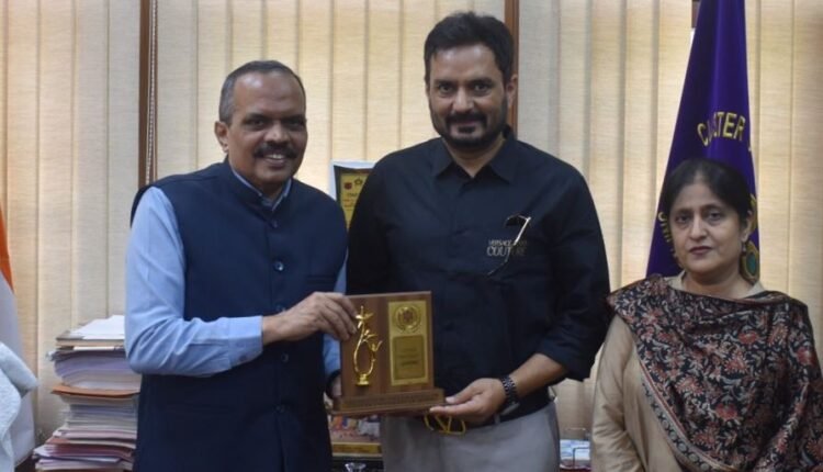 VC Cluster University felicitates Dr Abhijeet Jasrotia