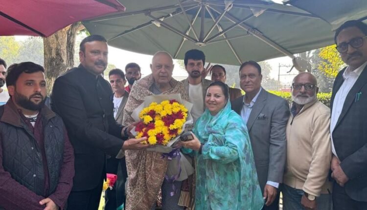 NC leaders file nominations for Rajya Sabha elections