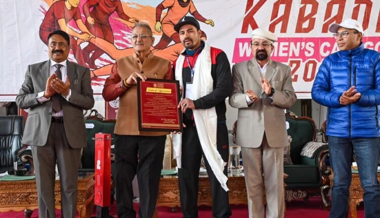 UT Govt committed to making Ladakh a Hub of Education, Sports & Culture: LG Kavinder