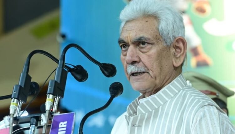 Terrorism is breathing its last in J&K as peace ushers in a new era of progress: LG Sinha