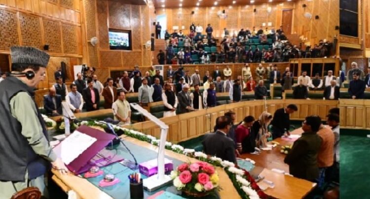Legislative Assembly pays glowing tributes to former Governor, Legislators