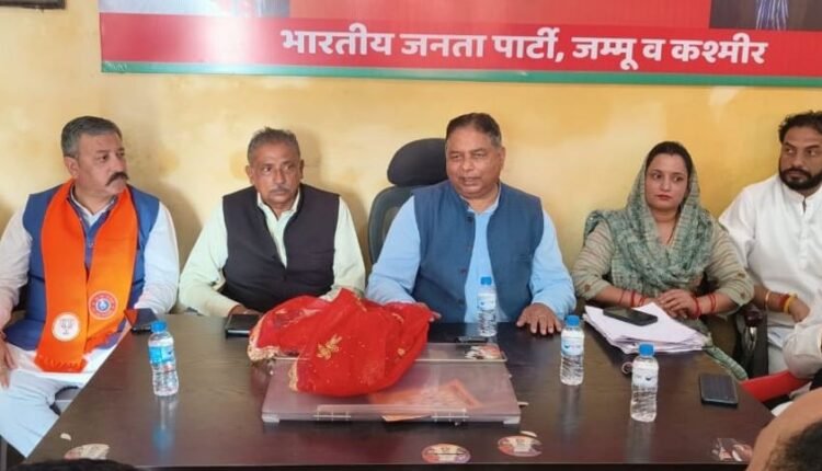 BJP’s development vision and people’s trust will ensure record victory in Nagrota: Sat Sharma