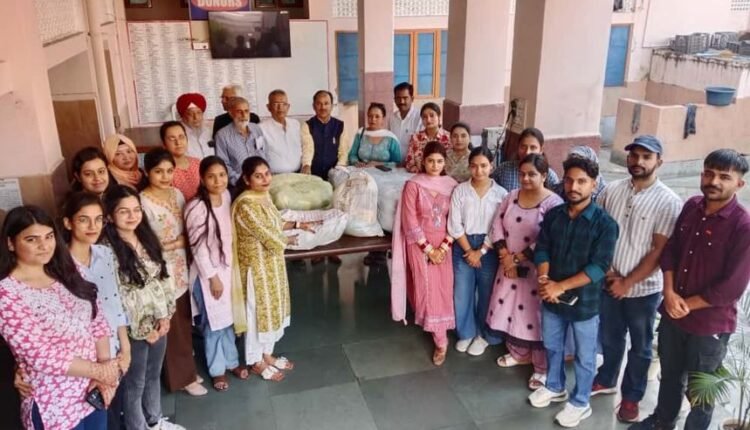 Young Scholars Bring Warmth and Compassion to Vridh Ashram Residents in Jammu
