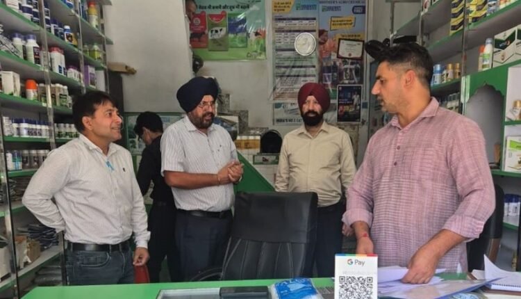 Law Enforcement Wing conducts rigorous inspections of Agri-Input Centres in Samba