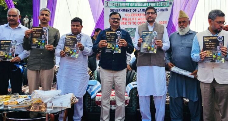 Javed Rana inaugurates Carnivore Enclosure at Shachera Conservation Reserve Rajouri