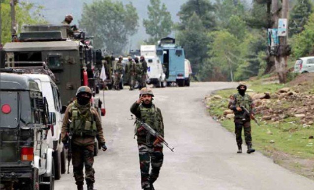 Security forces bust two old terrorist hideouts in J&K’s Kulgam forests
