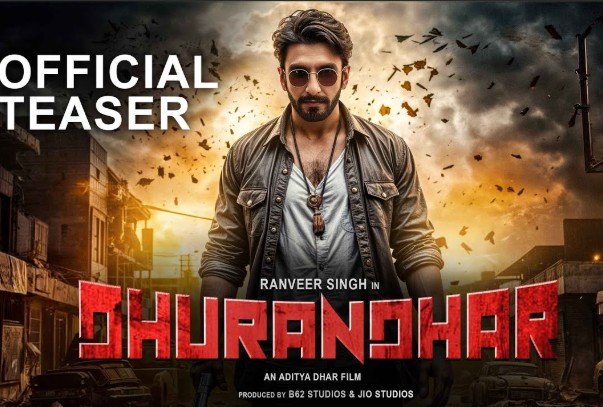 Ranveer Singh Drops Fierce ‘Dhurandhar’ Poster Ahead of Trailer Launch