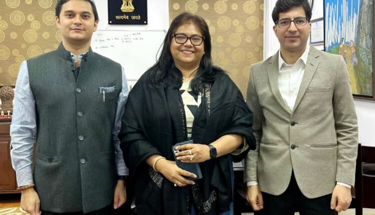 Martand Singh calls on Joint Secretary Culture, discusses upgradation of Amar Mahal