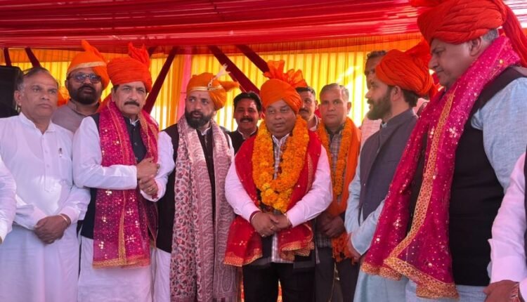 Devotees Attend Grand Bhau Rajput Sabha Congregation at Baba Accho Dev Ji Dev Asthan