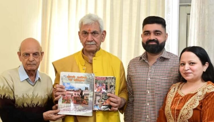 LG Holds Series of Key Meetings with MLA Raina, KP Sabha, JP World School and Youth Organization Representatives