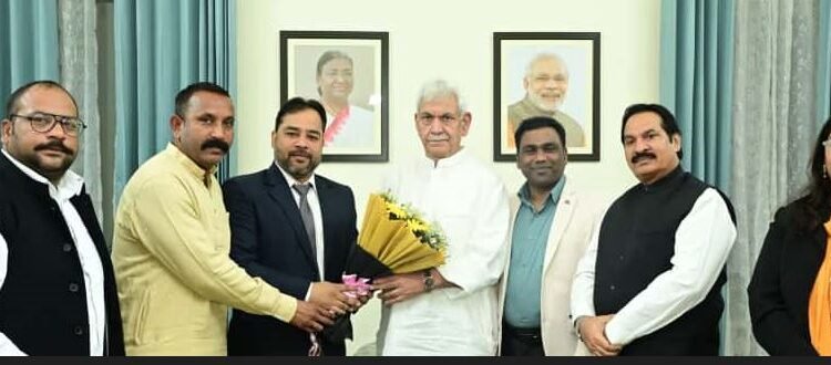 All J&K Christian Sabha, Social Organisations Call on LG Sinha in Jammu