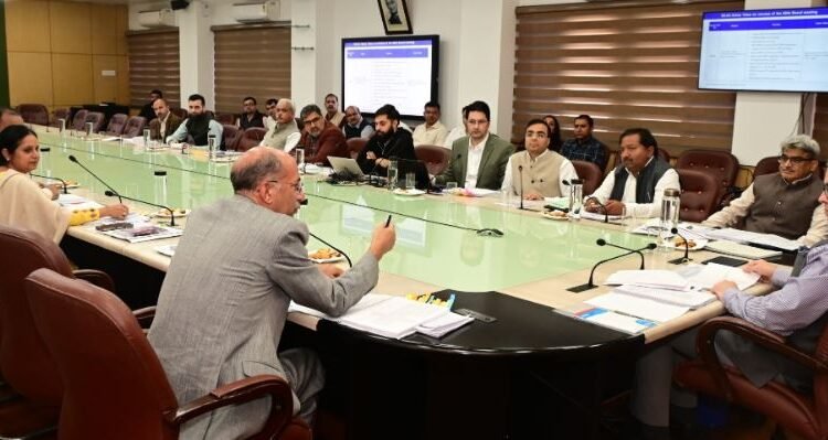 Chief Minister Omar Abdullah chairs 90th Board meeting of JDA