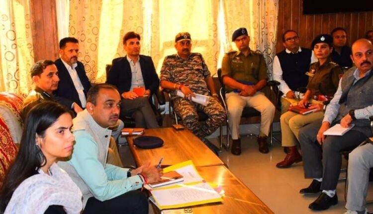 Div Com Jammu reviews progress of development works being executed by Shri Shiv Khori Shrine Board