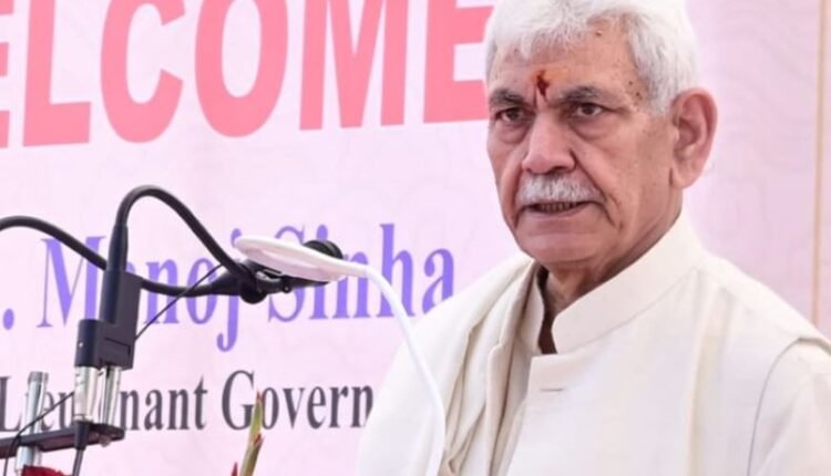 It is being ensured that not a single family is deprived of their rights and fundamental needs: LG Sinha