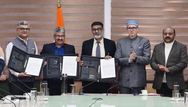 CM Omar Abdullah advocates collaboration of Industries with National Stock Exchange