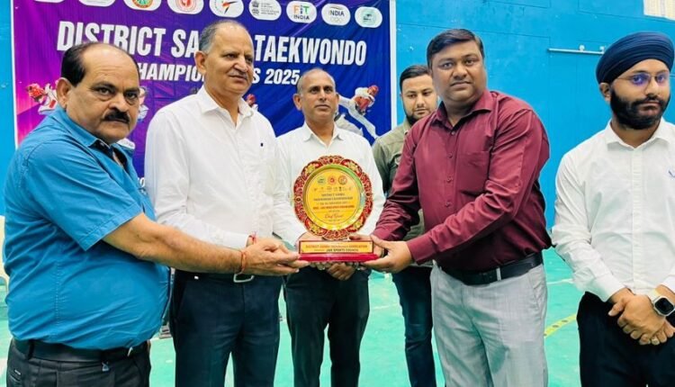 District Samba Taekwondo Championships 2025-26 Kick Off with Enthusiasm at Indoor Stadium Samba