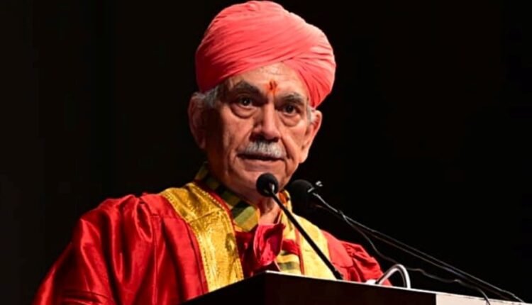 Never forget humility, hunger to learn, and work ethics to succeed in life: LG Sinha