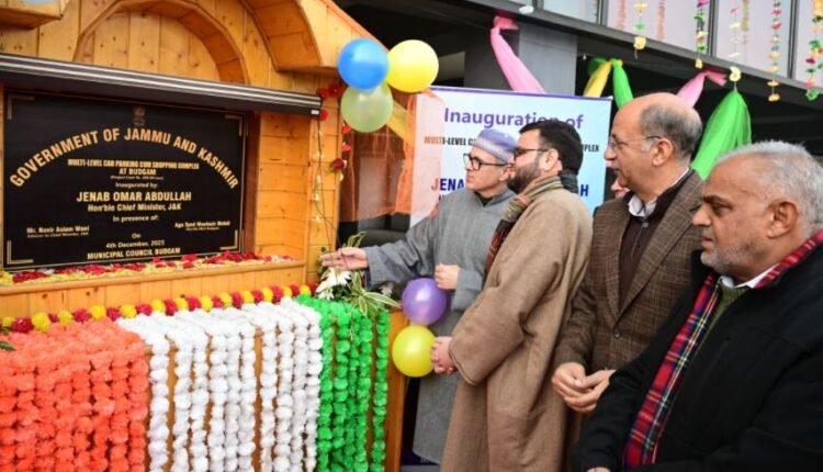 CM Omar Abdullah inaugurates projects worth ₹75 Cr in Budgam