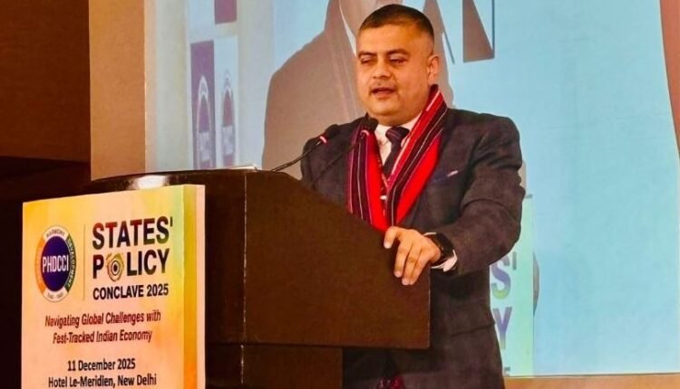 Amit Sharma Unveils ‘CLT Formula’ for India’s Fast-Track Economic Rise at PHDCCI Conclave