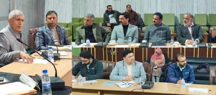 Nizam-ud-Din Bhat chairs meeting of Committee on Privileges