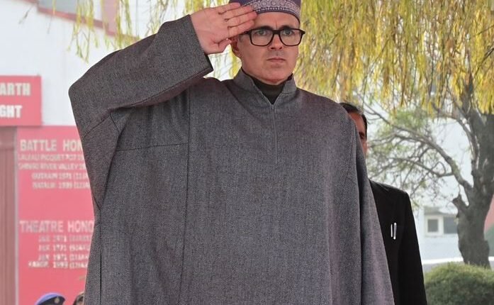 Omar Abdullah hails Agniveer Batch-06 at JAKLI passing out parade in Srinagar