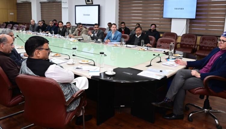 CM Reviews Jal Jeevan Mission, Calls for Universal Safe Water Access in J&K