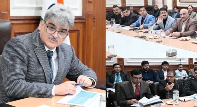 Chief Secy reviews mining reforms, revenue mobilisation and technology-driven enforcement in J&K
