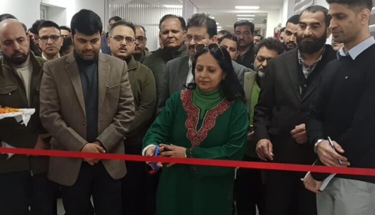 Mandeep Kaur inaugurates JMC’s Health Club for Municipal employees at Jammu