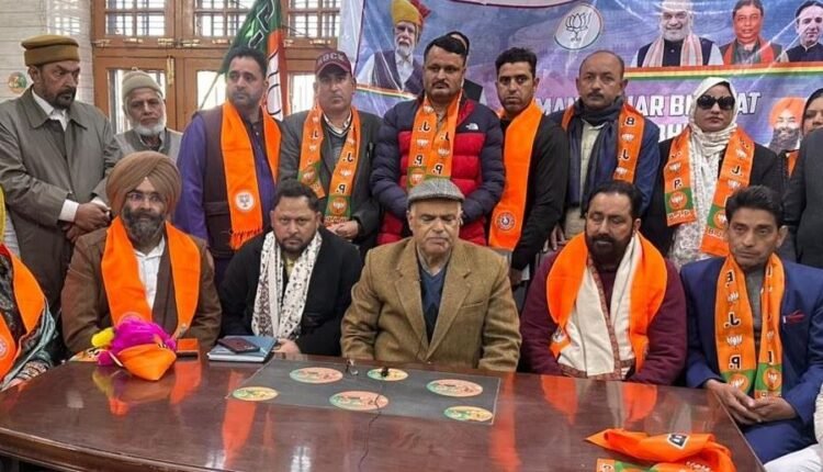 BJP holds Mendhar Assembly constituency meets with party activists, and locals