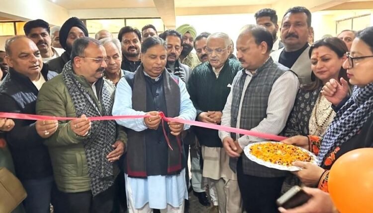 BJP Jammu South district office inaugurated by Sat Sharma and Ashok Koul